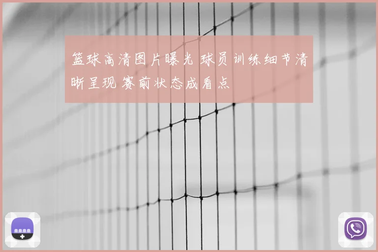 篮球高清图片曝光 球员训练细节清晰呈现 赛前状态成看点